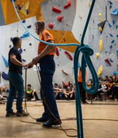 Lezecké závody s lanem